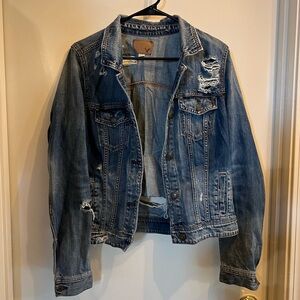 Distressed Denim Jacket